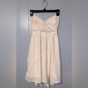 Wild Fable cream/ballerina pink dress NWOT
